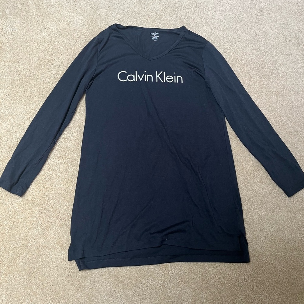 Calvin Klein black sleepwear